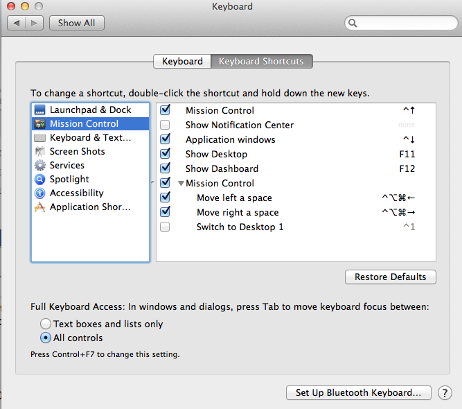 Mac Os Keyboard Shortcuts
